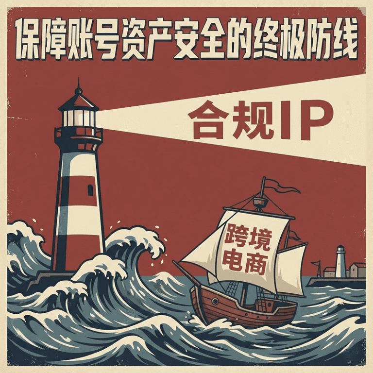 跨境电商合规IP防护体系：保障店铺账号安全与业务连续性的核心生命线