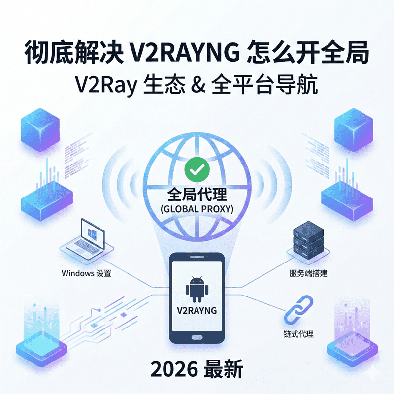 彻底解决 v2rayng 怎么开全局：V2Ray 生态与全平台客户端导航