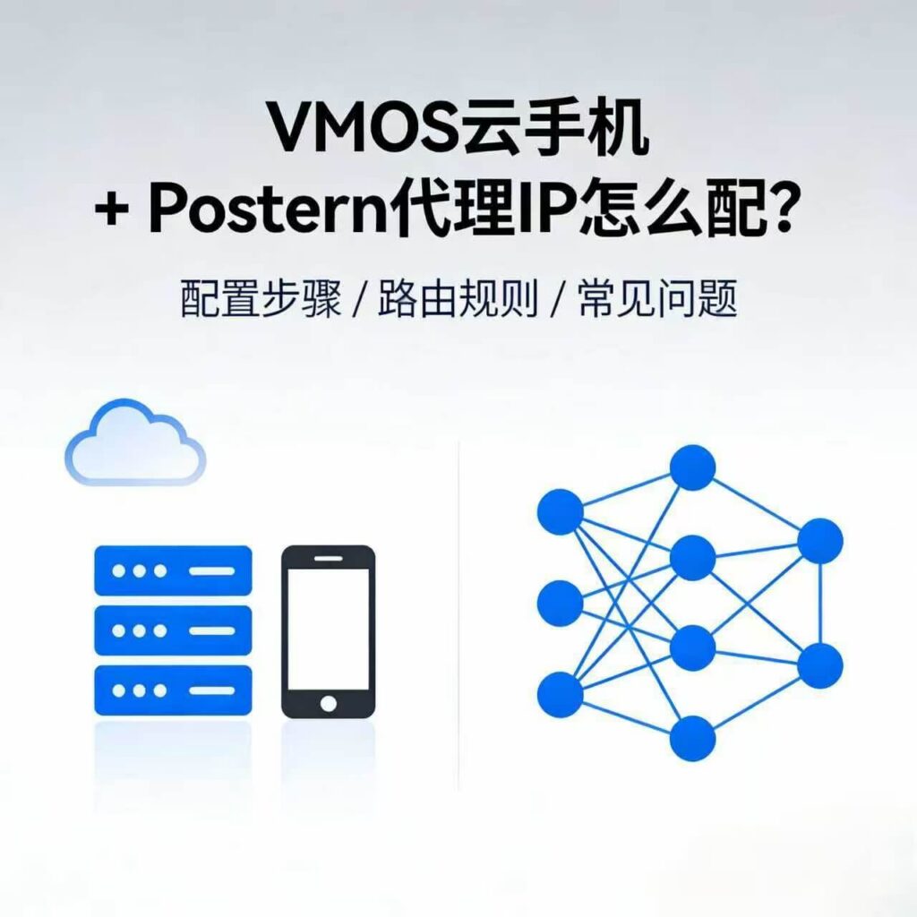 VMOS云手机通过Postern配置代理IP的教程