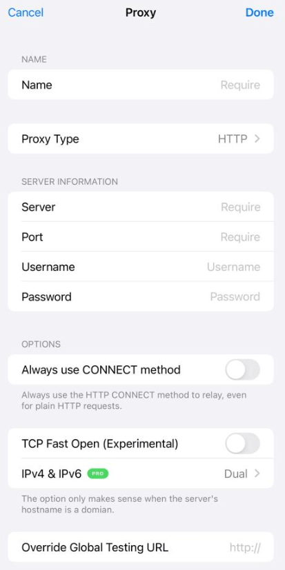 Surge配置IPWeb静态住宅IP服务器端口用户名和密码