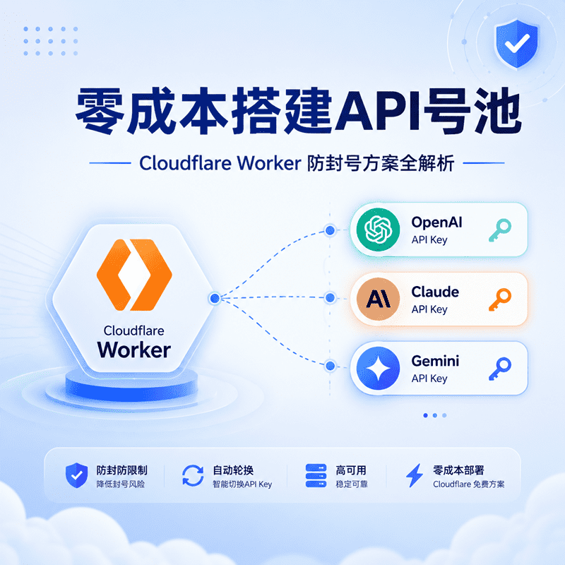 Cloudflare Workers AI API号池搭建教程：从部署到多 Key 管理