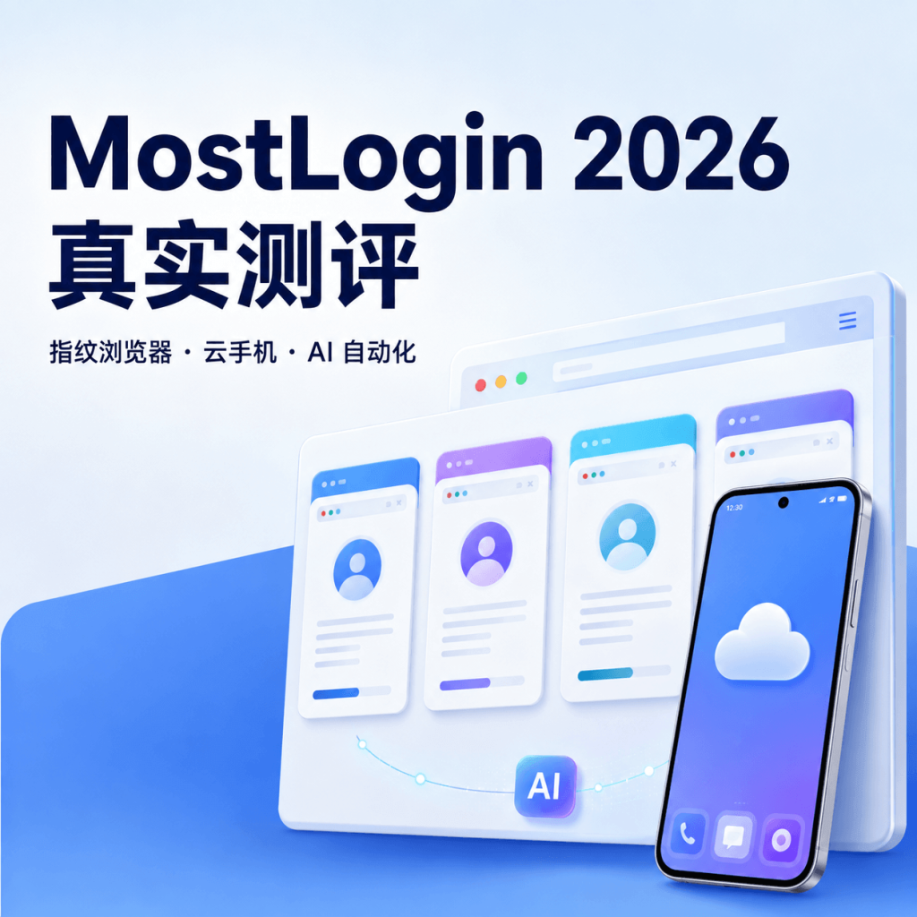 MostLogin 2026 真实测评：低价、云手机与 AI 自动化是否值得用？