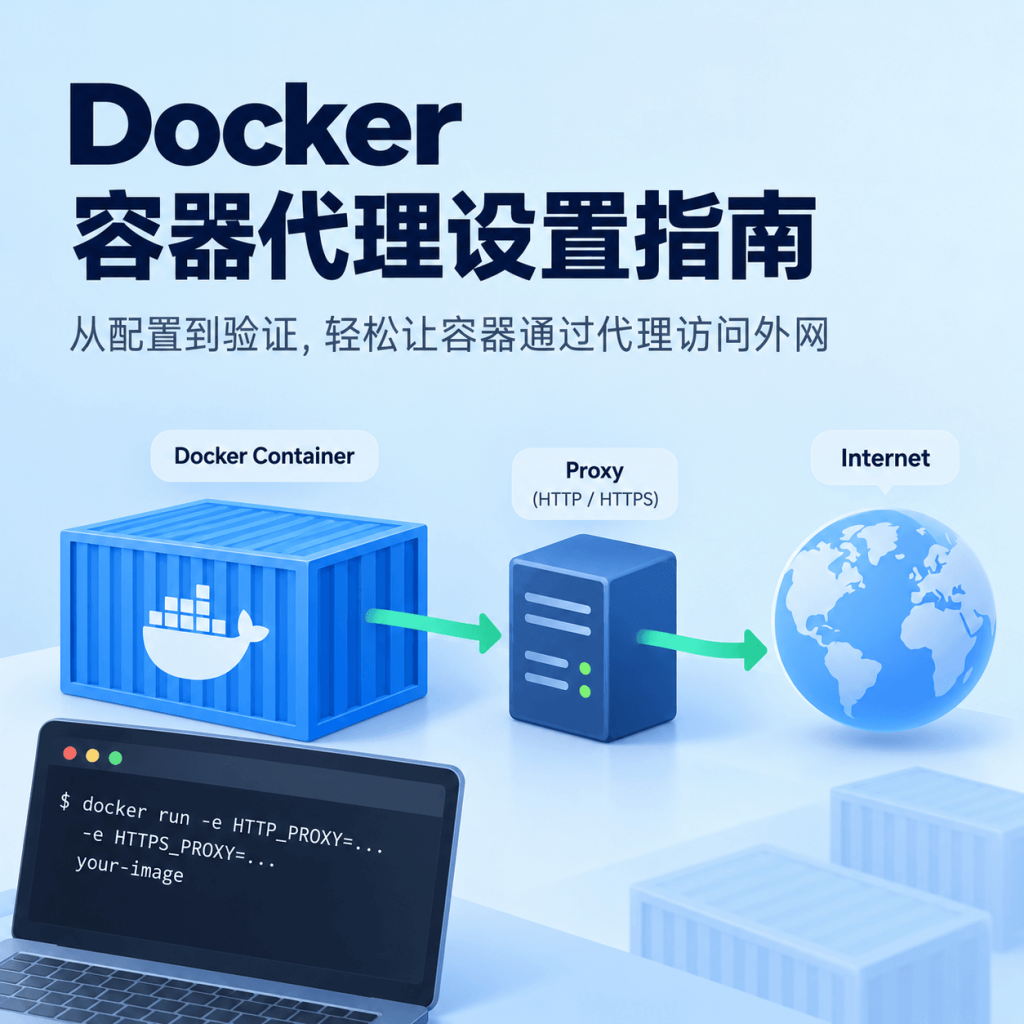 Docker 设置代理：容器出站、Docker Compose 与 HTTP_PROXY 配置指南