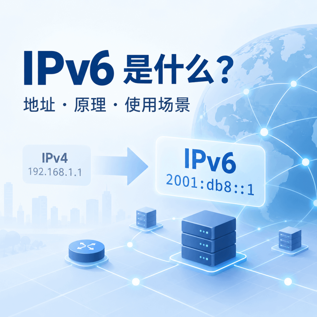 IPv6 是什么？工作原理、地址格式与常见使用场景